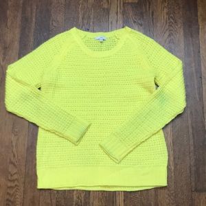 Bright Yellow Sweater
